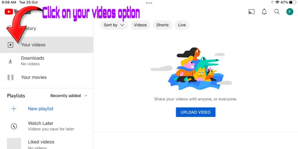 how to upload short videos